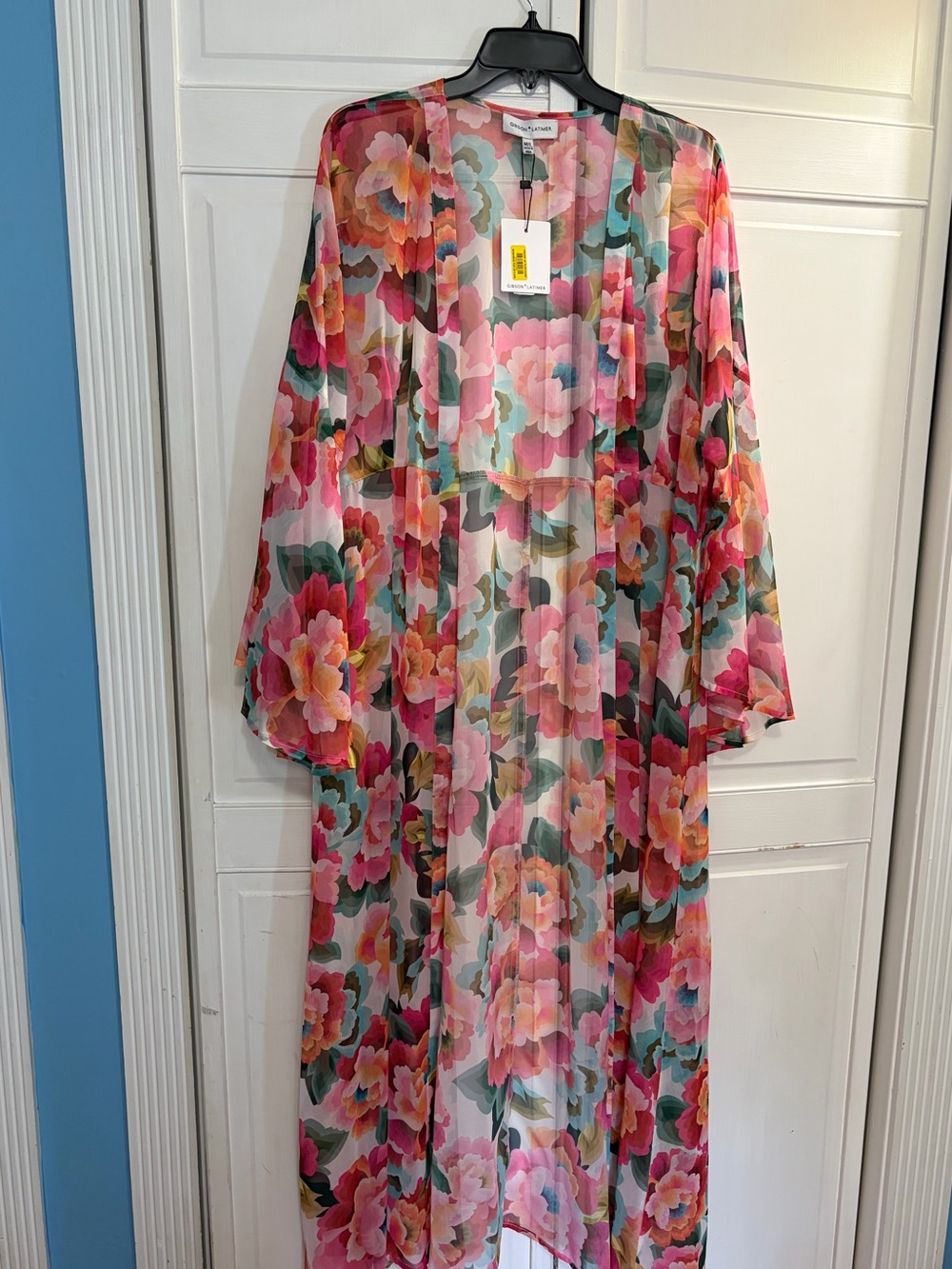 Sweet pretty feminine beach coverup/kimono